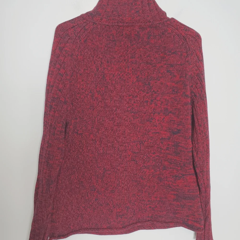Two Dog Island Marled Mock Neck Sweater - Picture 2 of 6